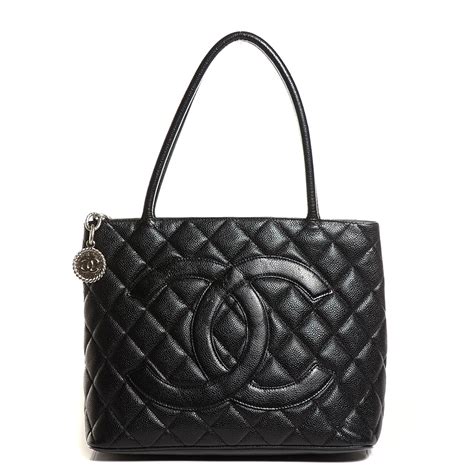 chanel caviar black tote|Chanel 2018 Caviar Quilted Timeless Tote .